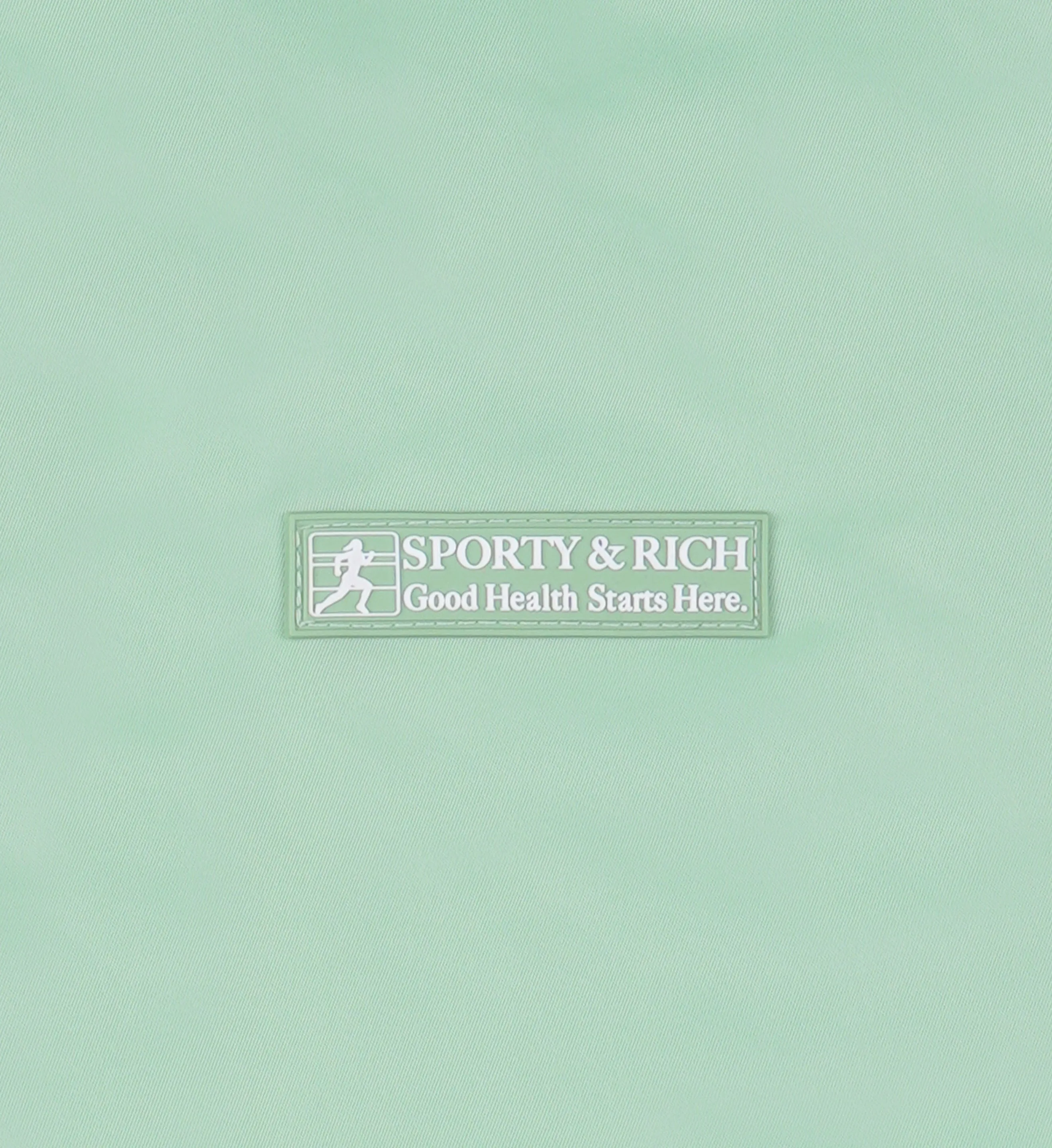 Good Health Nylon Windbreaker - Thyme/White sold by Sporty and Rich product image thumbnail 3