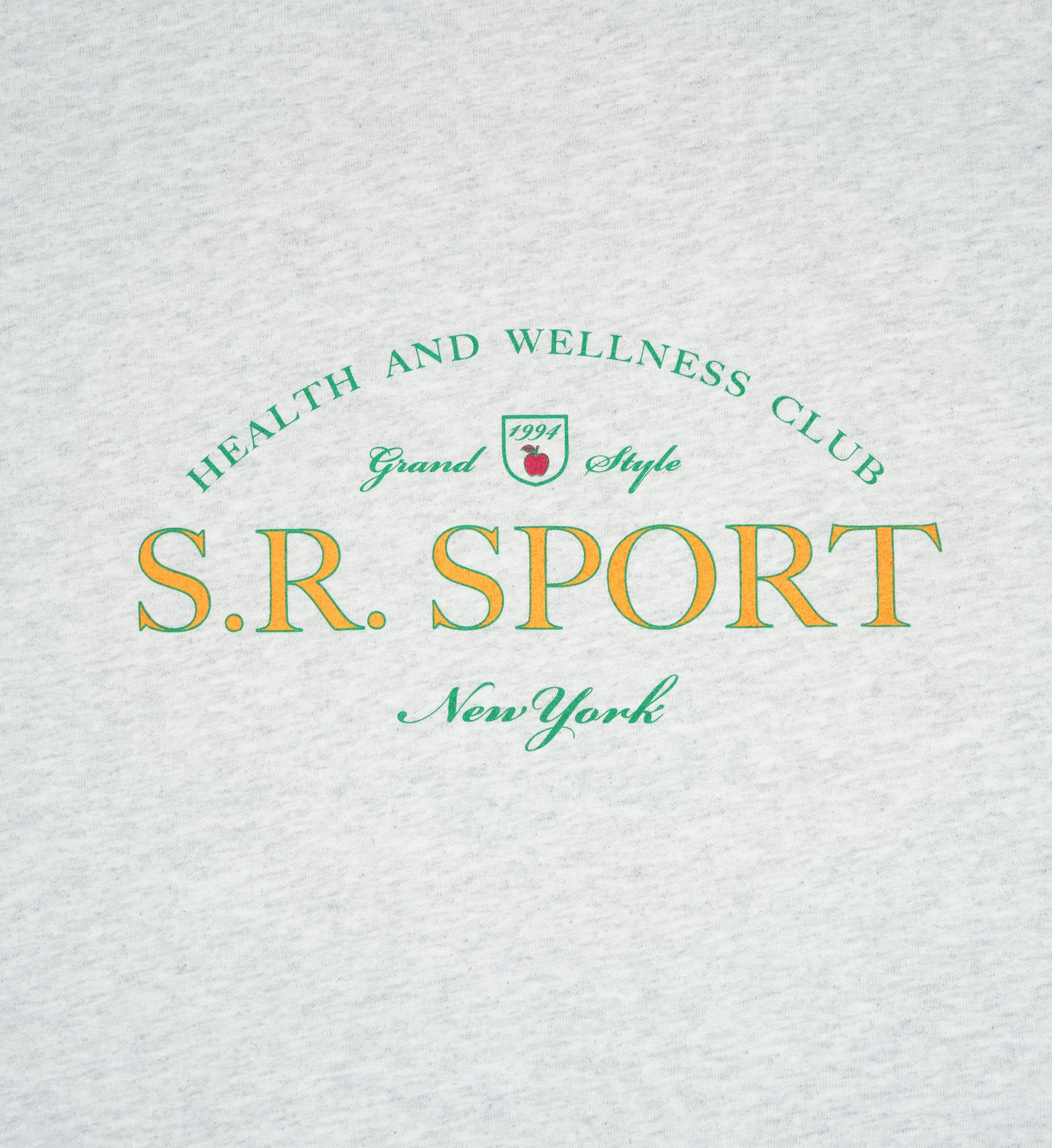 Wimbledon Crewneck - Heather Gray sold by Sporty and Rich product image thumbnail 4