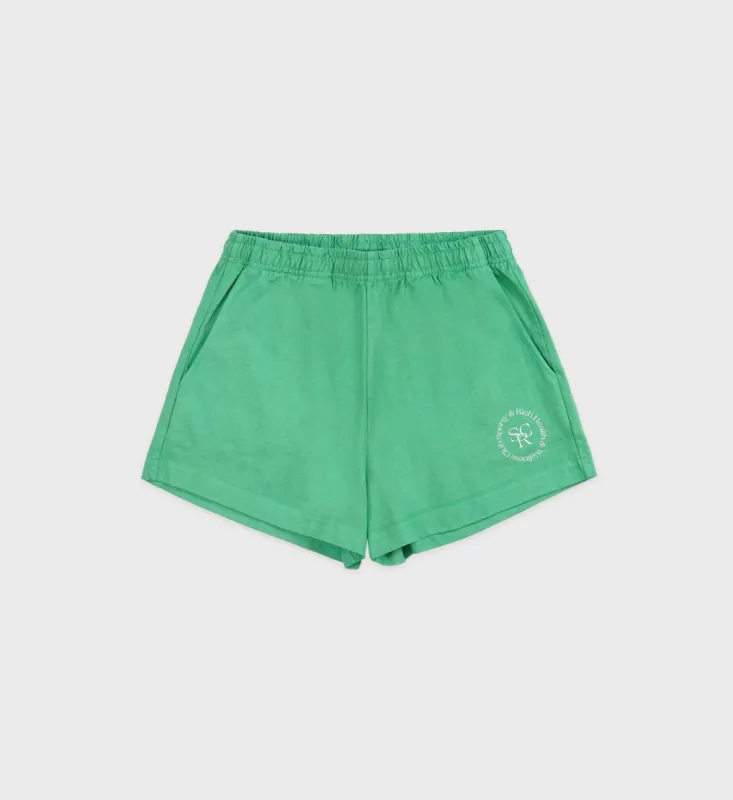 SRHWC Disco Short - Verde/White sold by Sporty and Rich