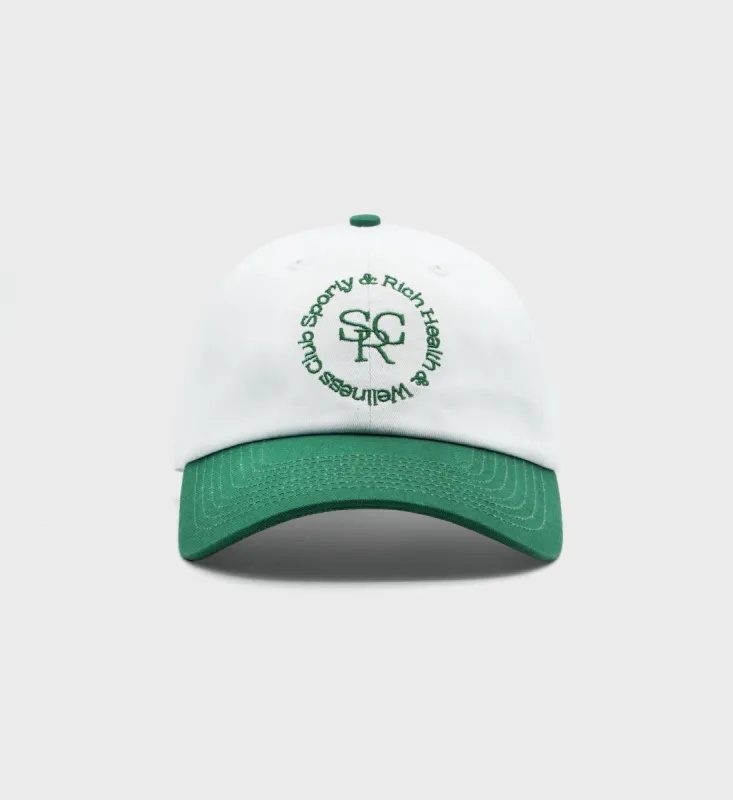 SRHWC Hat - White/Forest Green sold by Sporty and Rich