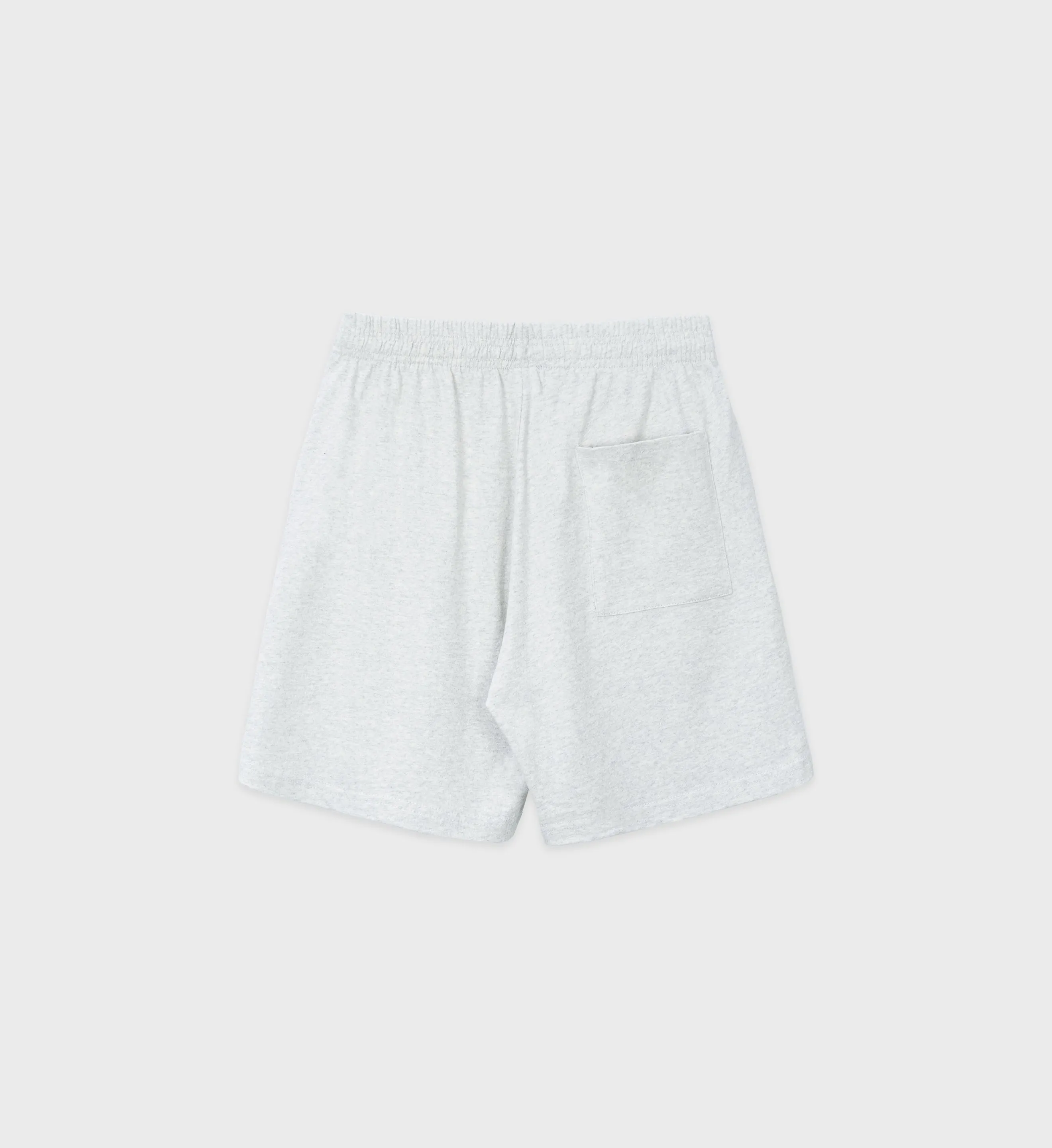 Stars Health Crew Gym Short - Heather Gray sold by Sporty and Rich product image thumbnail 2