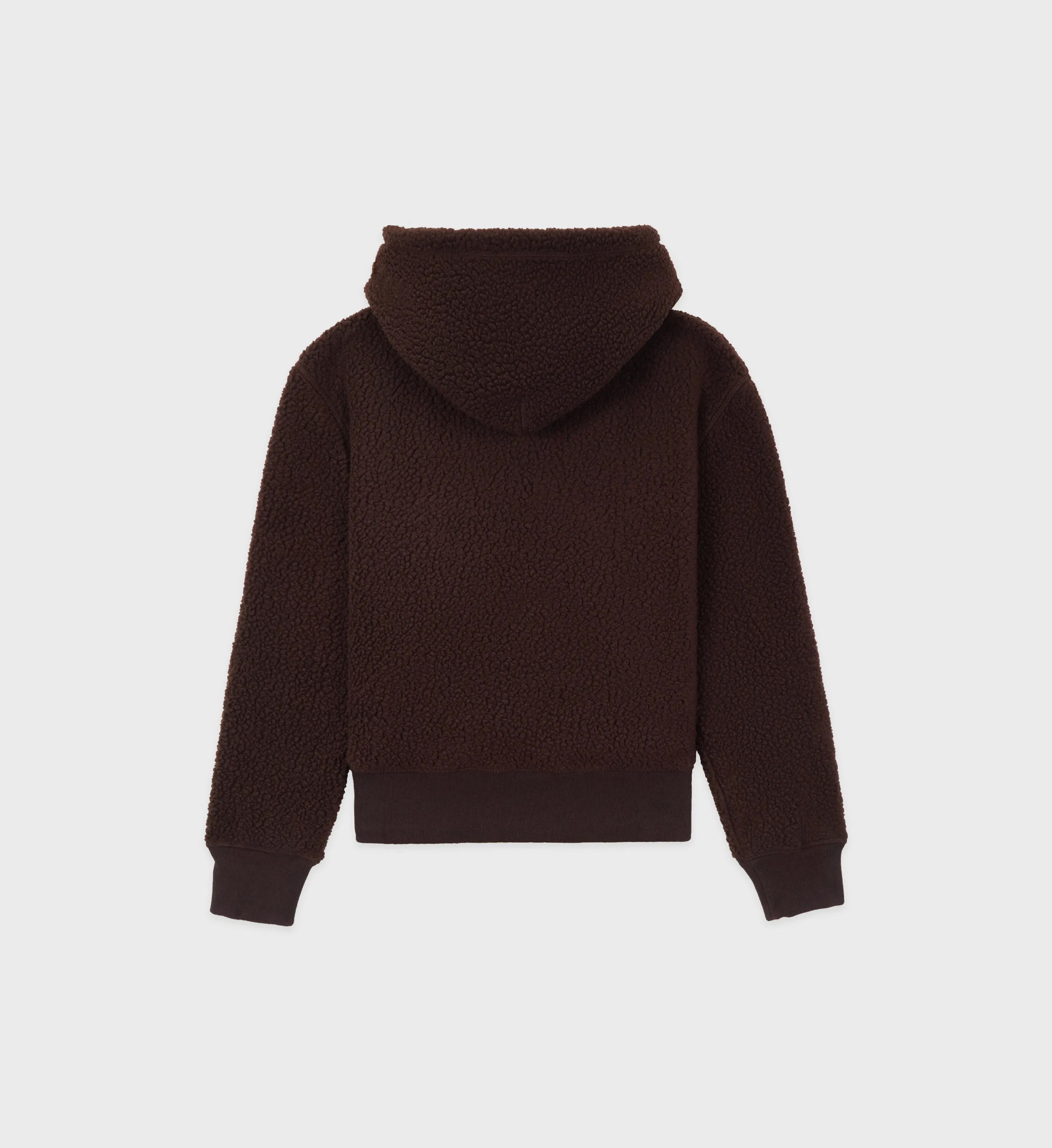 Sherpa Health Hoodie - Chocolate sold by Sporty and Rich product image thumbnail 2