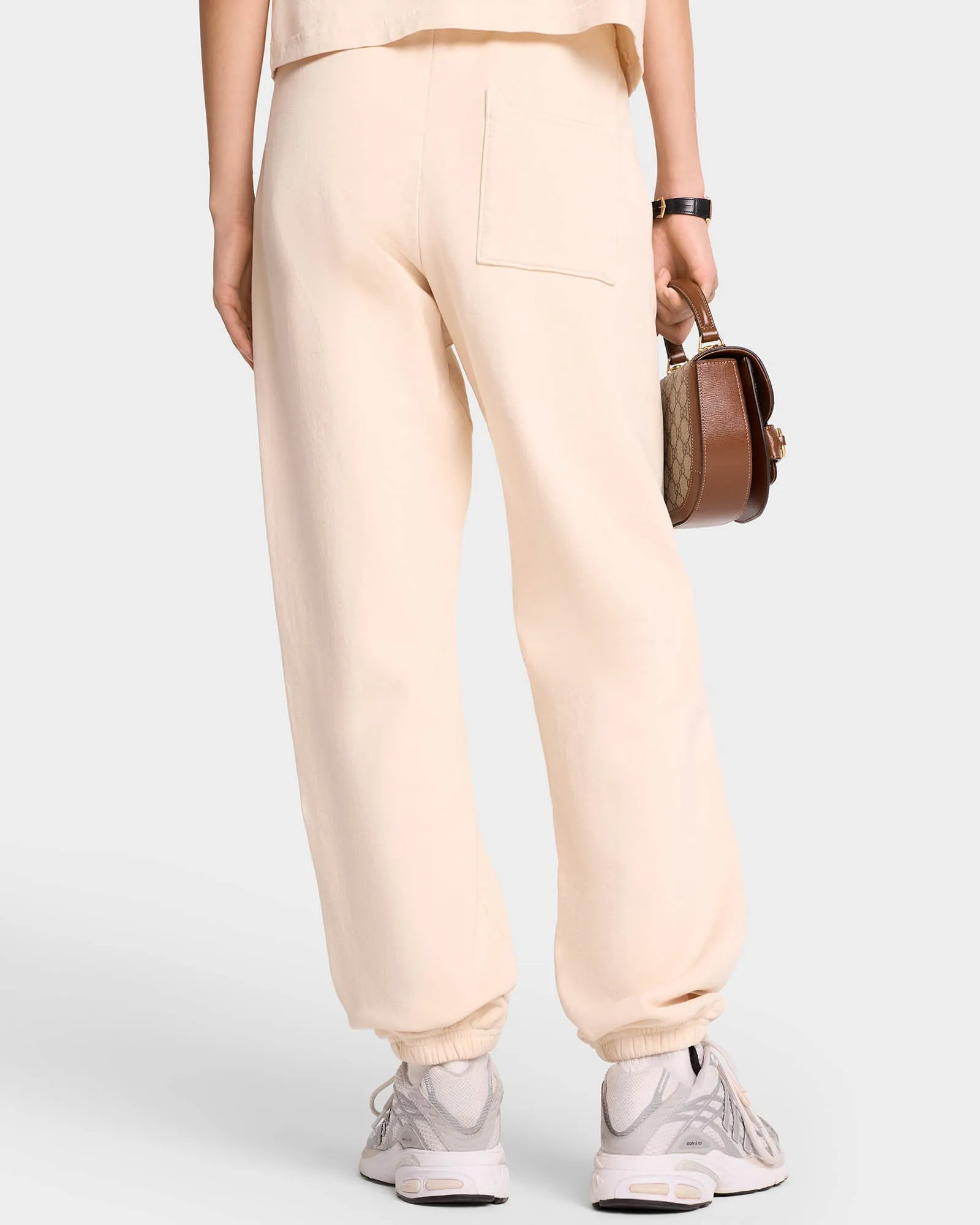 S&R Sweatpant - Cream/Sky Blue sold by Sporty and Rich product image thumbnail 5