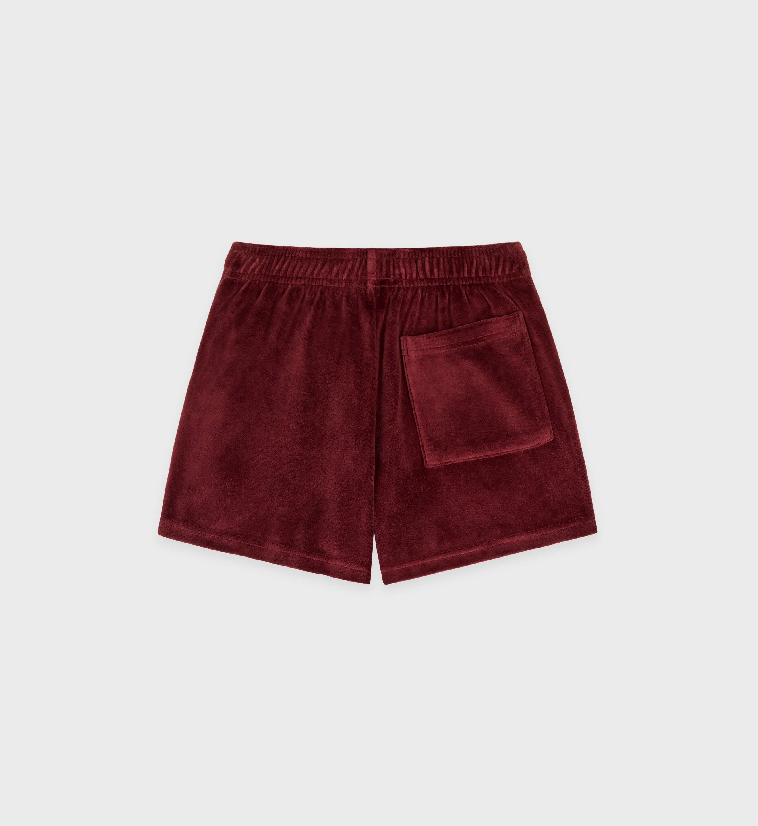 SRC Velour Short - Merlot/White sold by Sporty and Rich product image thumbnail 2