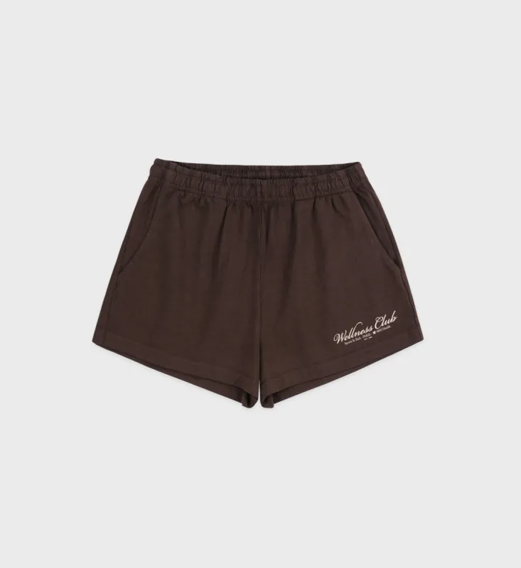 1800 Health Disco Short - Chocolate/Cream sold by Sporty and Rich
