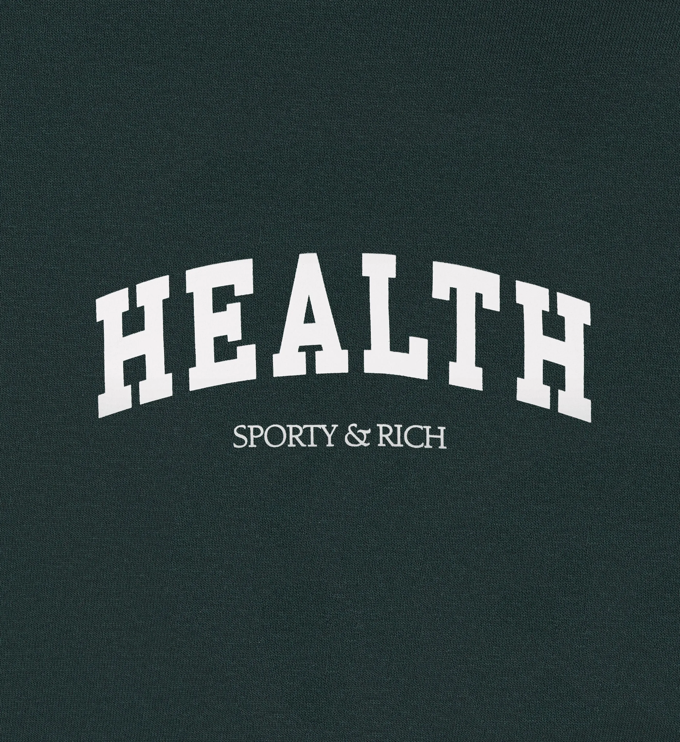 Health Ivy Cropped Hoodie - Forest sold by Sporty and Rich product image thumbnail 3