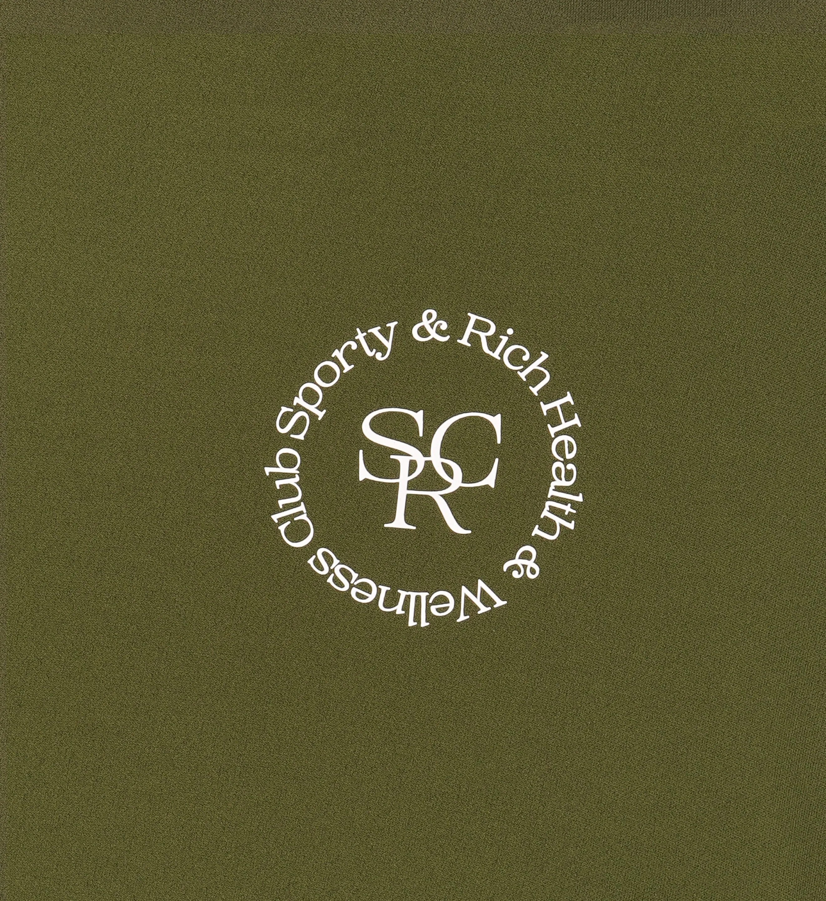 Sports Bra N.02 - Olive sold by Sporty and Rich product image thumbnail 3