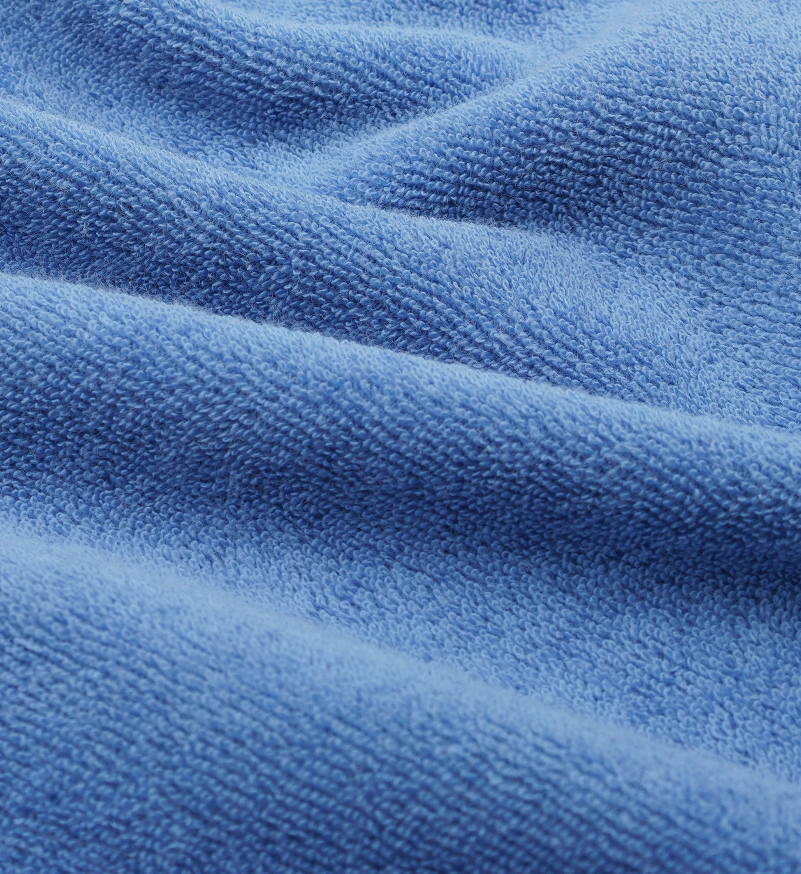 SRC Longsleeve Terry Polo - French Blue sold by Sporty and Rich product image thumbnail 4