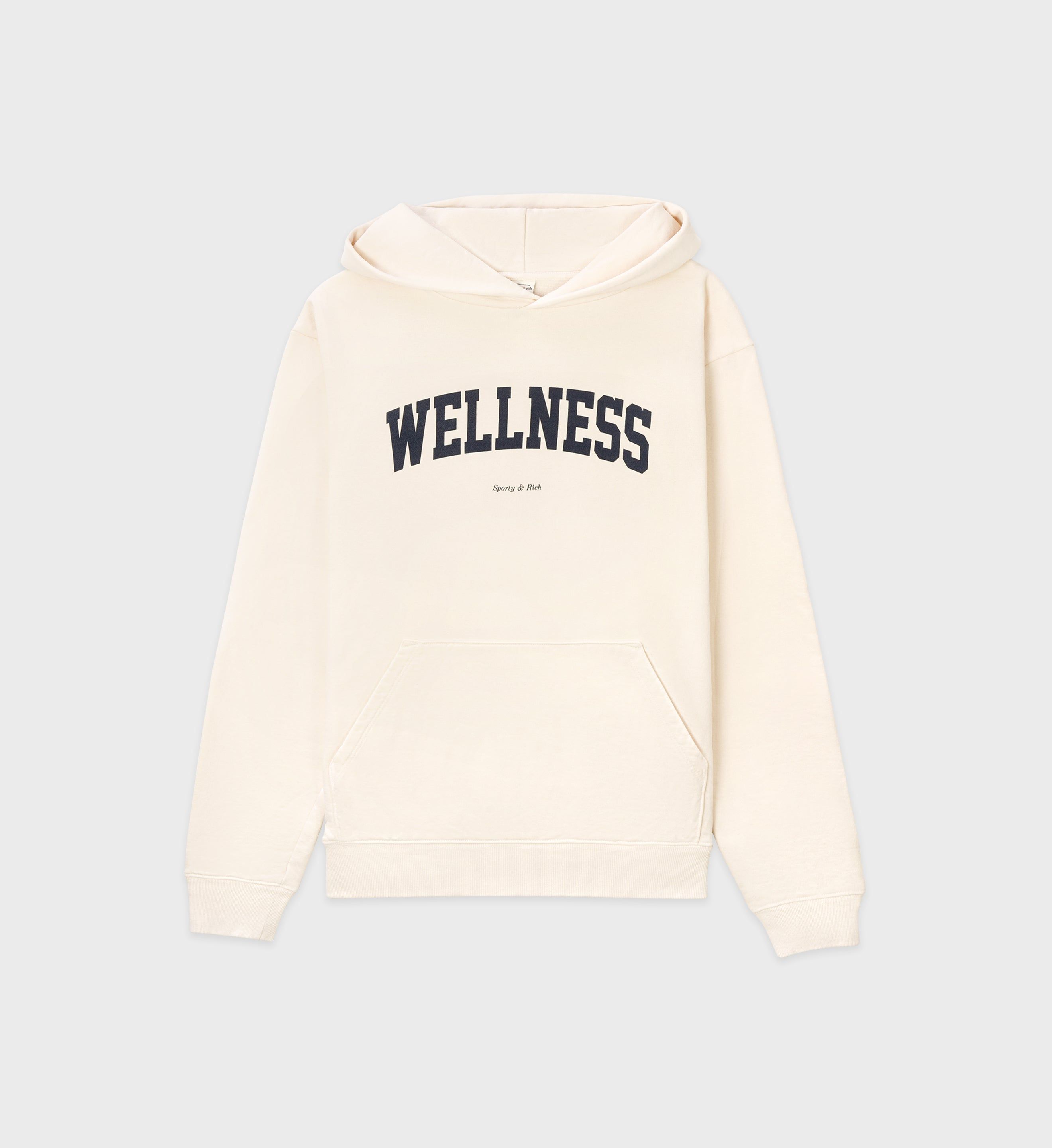 Wellness Ivy Hoodie - Cream sold by Sporty and Rich