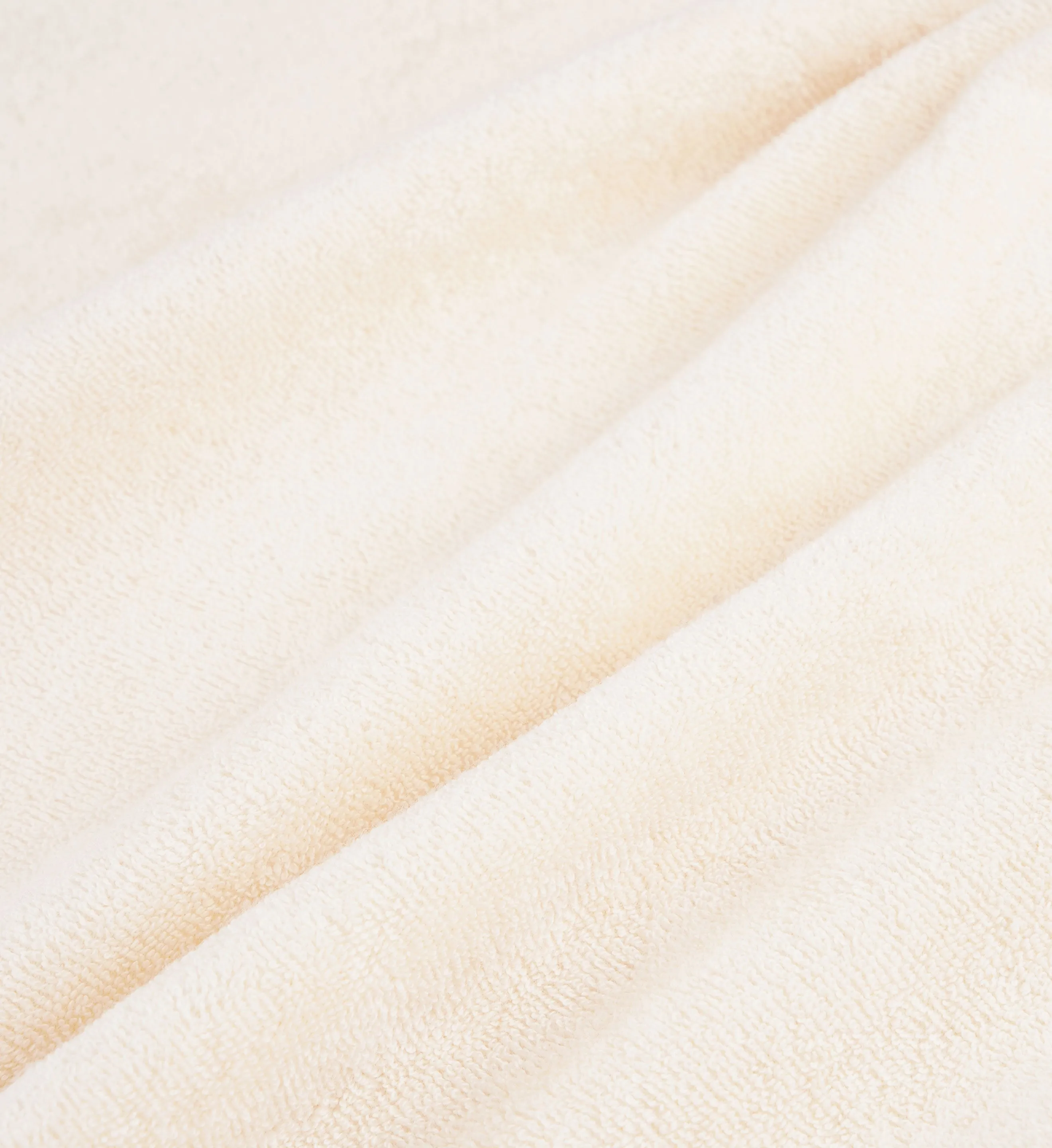 Hotel du Cap Cursive Terry Polo - Cream/Navy sold by Sporty and Rich product image thumbnail 4