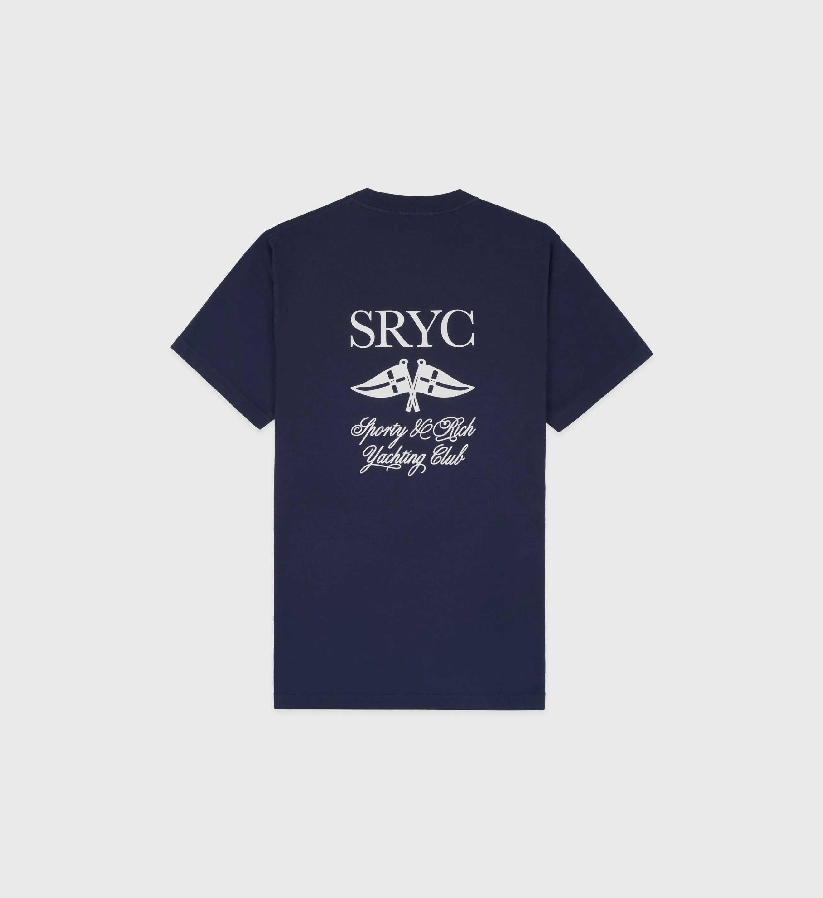 Yatch Club T-Shirt - Navy/White sold by Sporty and Rich product image thumbnail 2