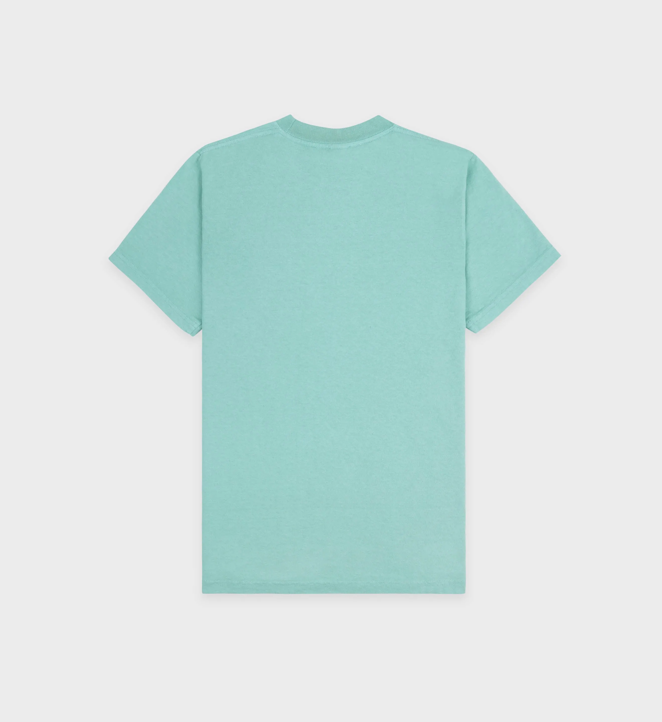 Emblem T-Shirt - Aquamarine/White sold by Sporty and Rich product image thumbnail 2