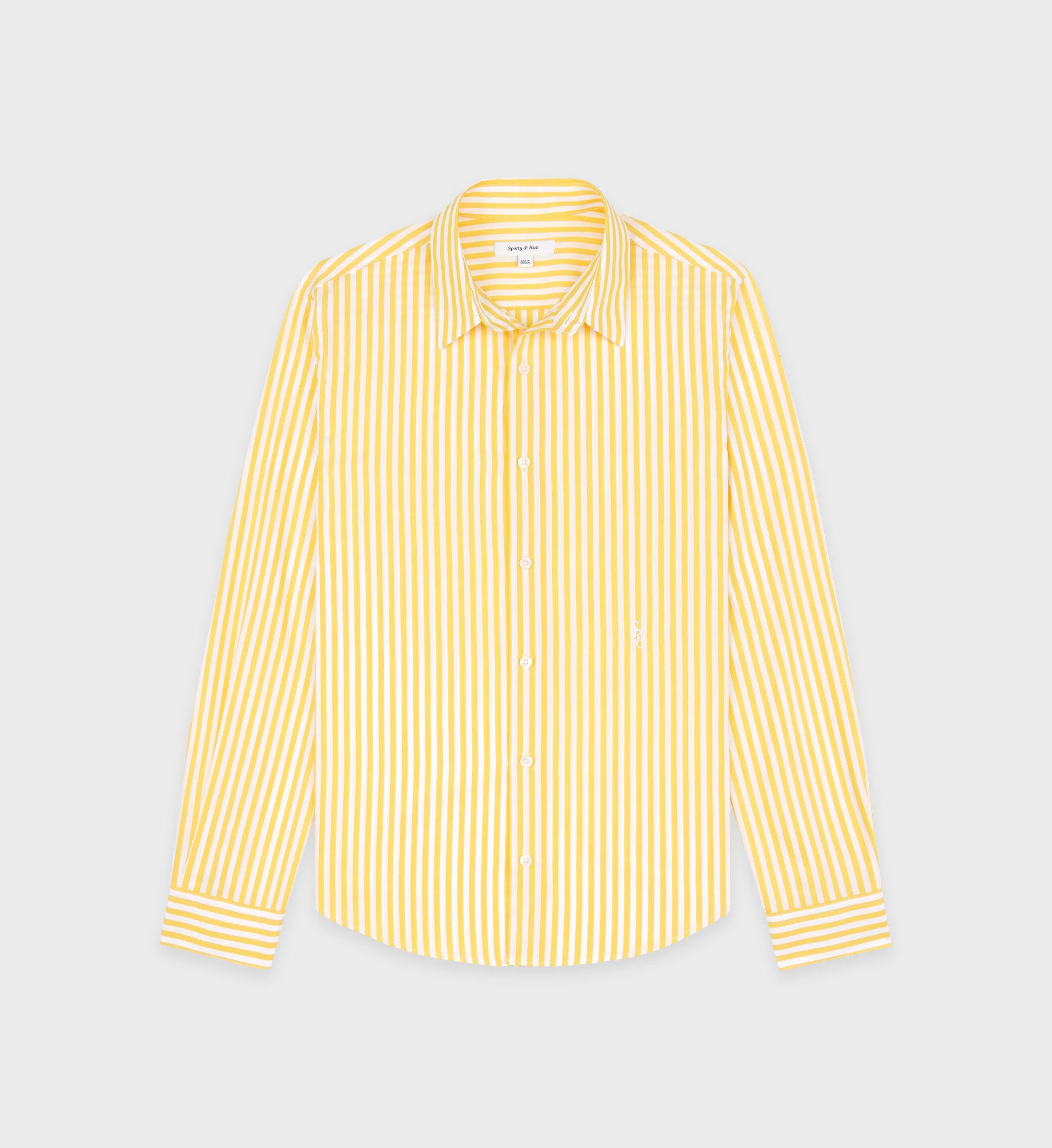 SRC Shirt - Yellow Striped sold by Sporty and Rich