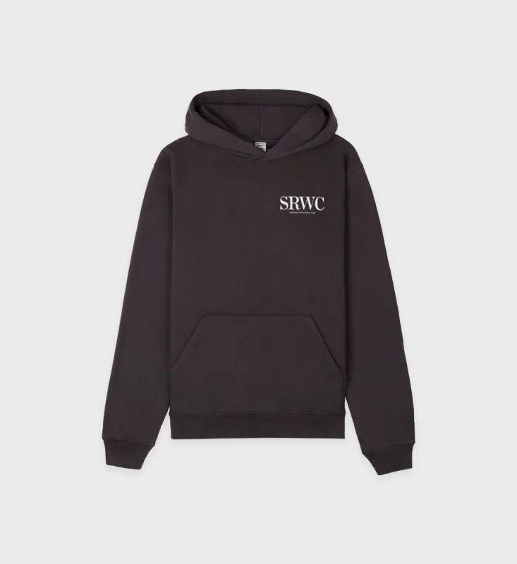 Upper East Side Hoodie - Faded Black sold by Sporty and Rich