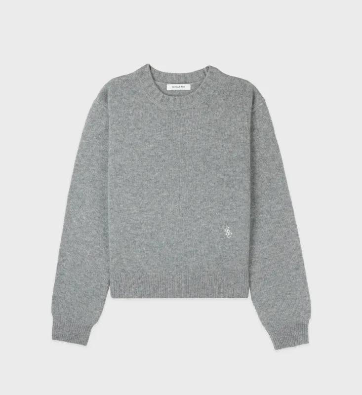 SRC Cashmere Sweater - Gray sold by Sporty and Rich
