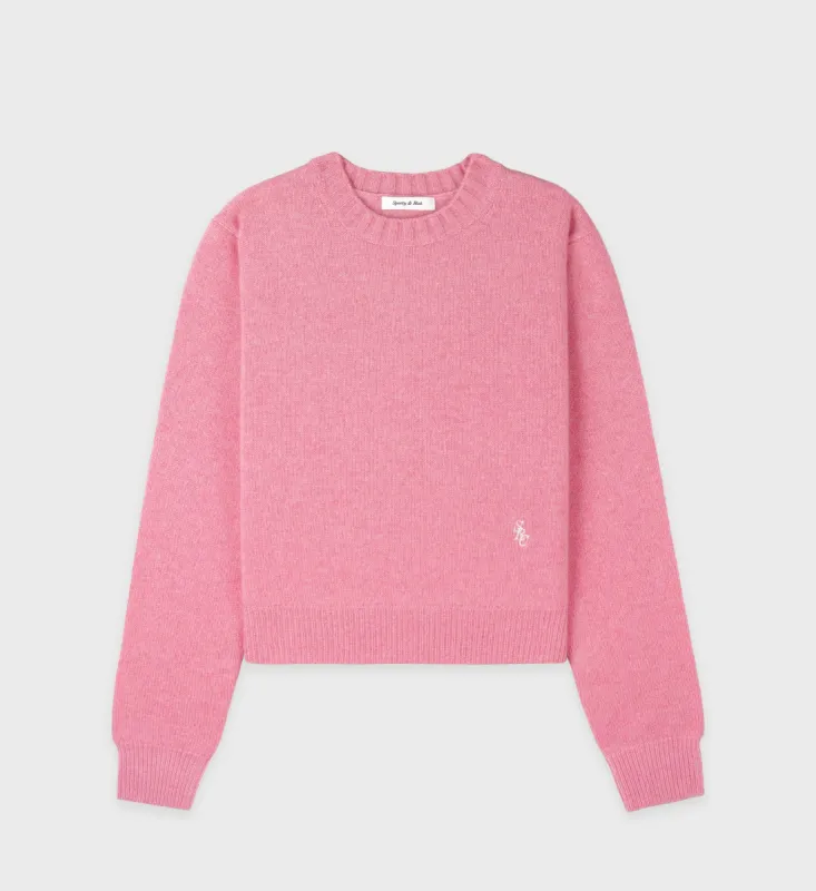 SRC Cashmere Sweater - Pink sold by Sporty and Rich