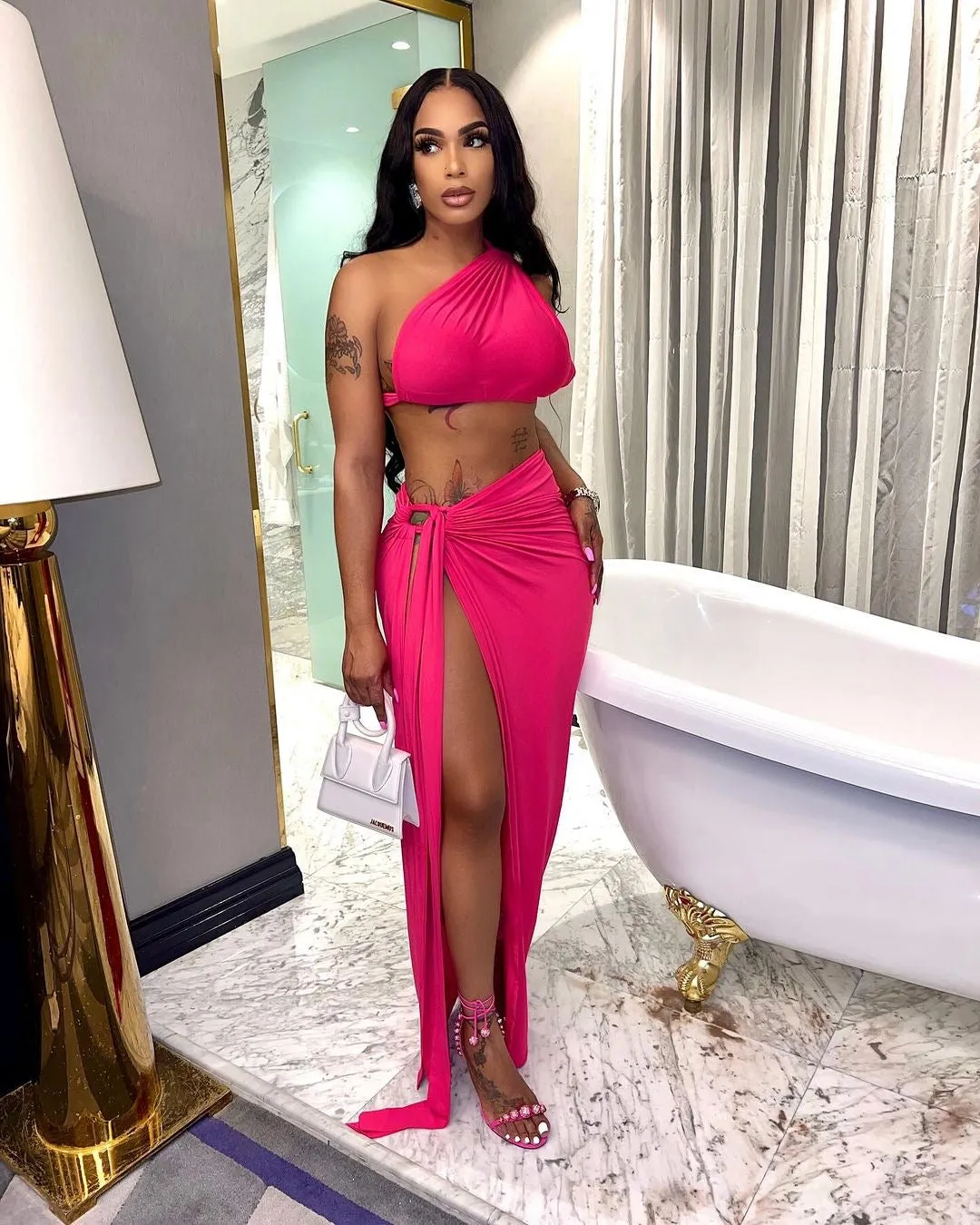 Summer Of Love Maxi Beach Skirt Set sold by Sassyluxe