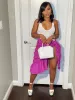 Calabasas Resorts Skirt - Purple sold by Sassyluxe