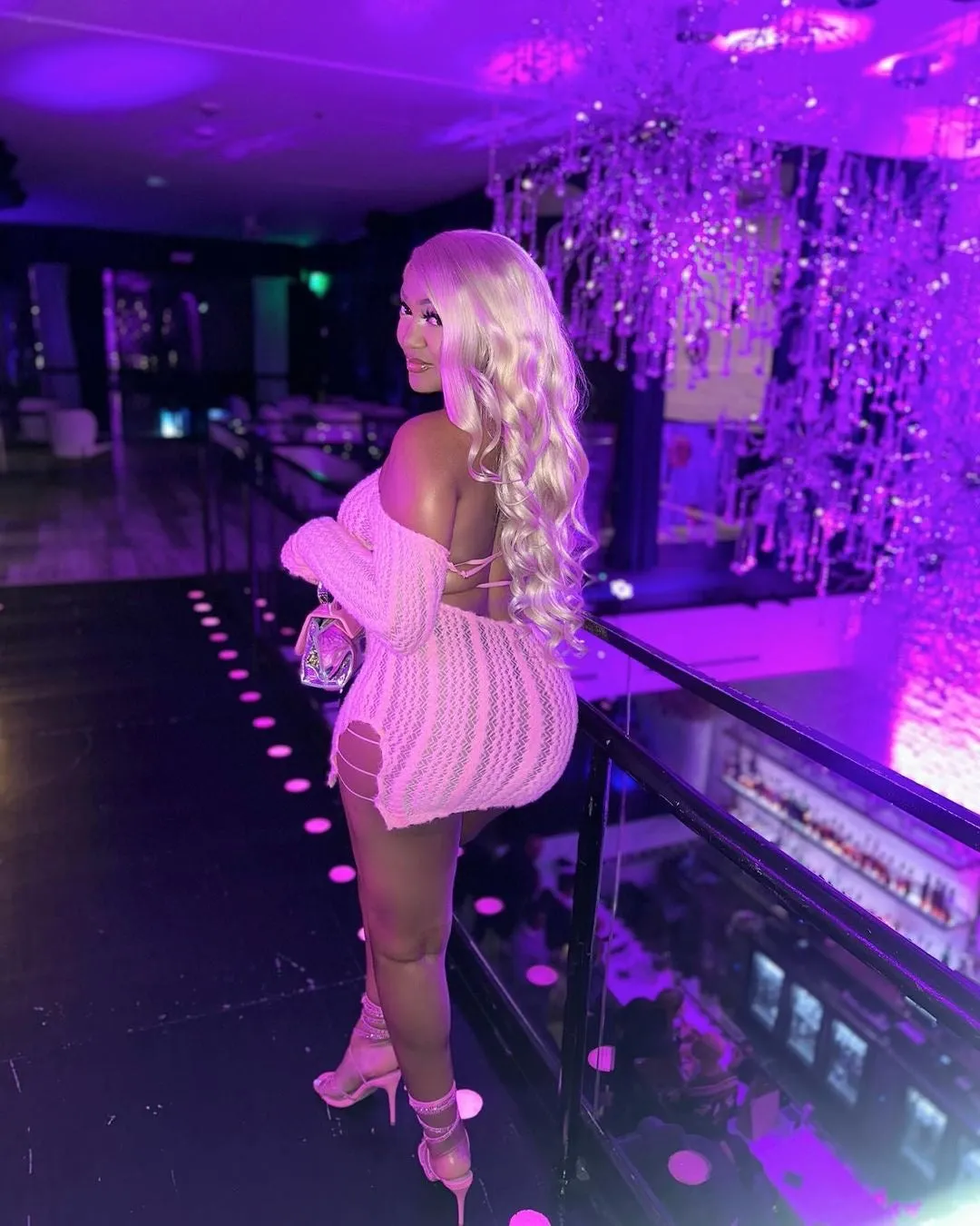 Giselle Backless Mini Dress- Pink sold by Sassyluxe product image thumbnail 2