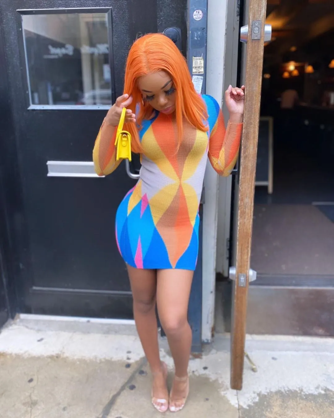 Famous Mini Dress - Yellow sold by Sassyluxe product image thumbnail 3