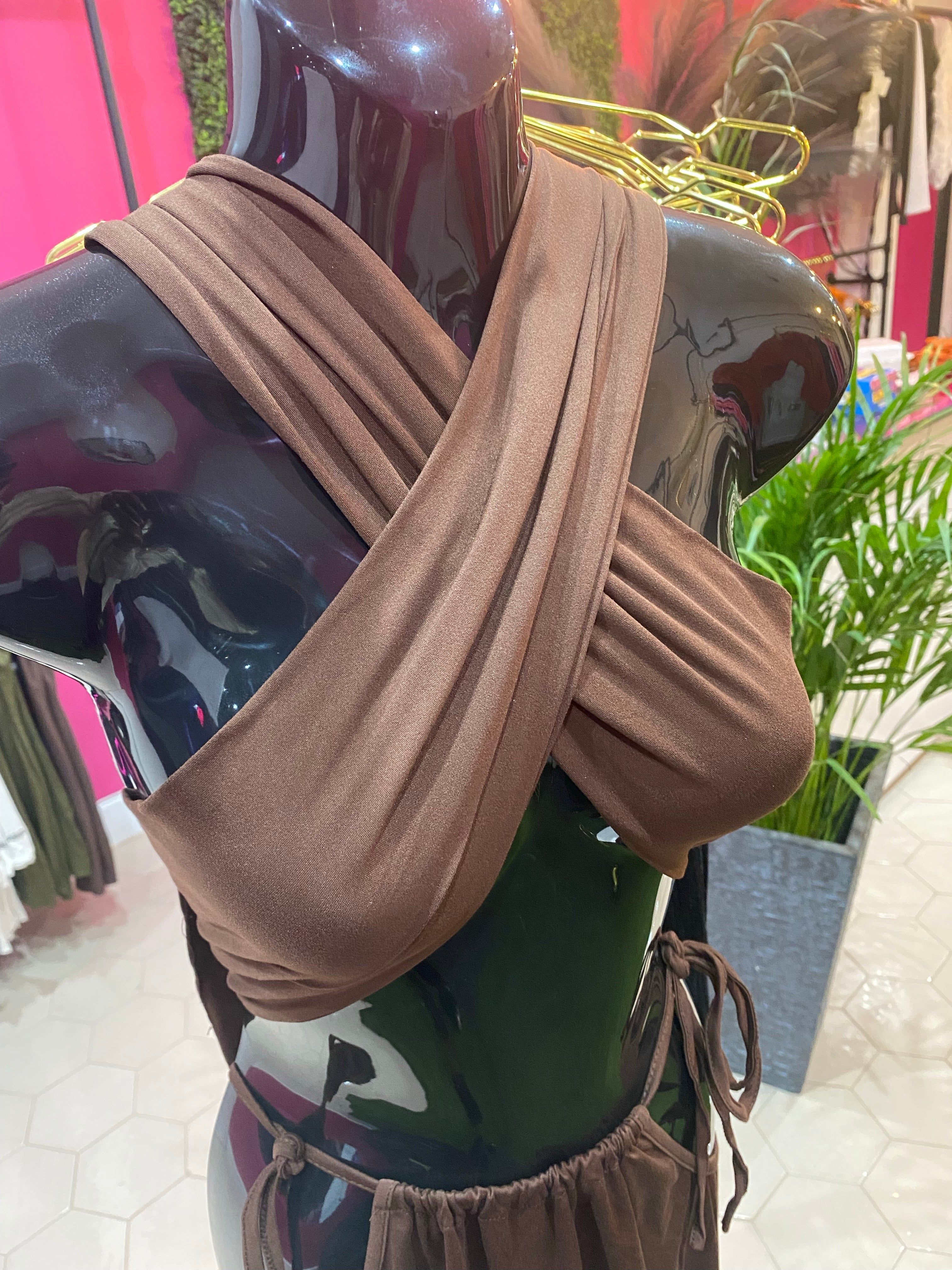 Brown Maxi Skirt Set sold by Sassyluxe product image thumbnail 2