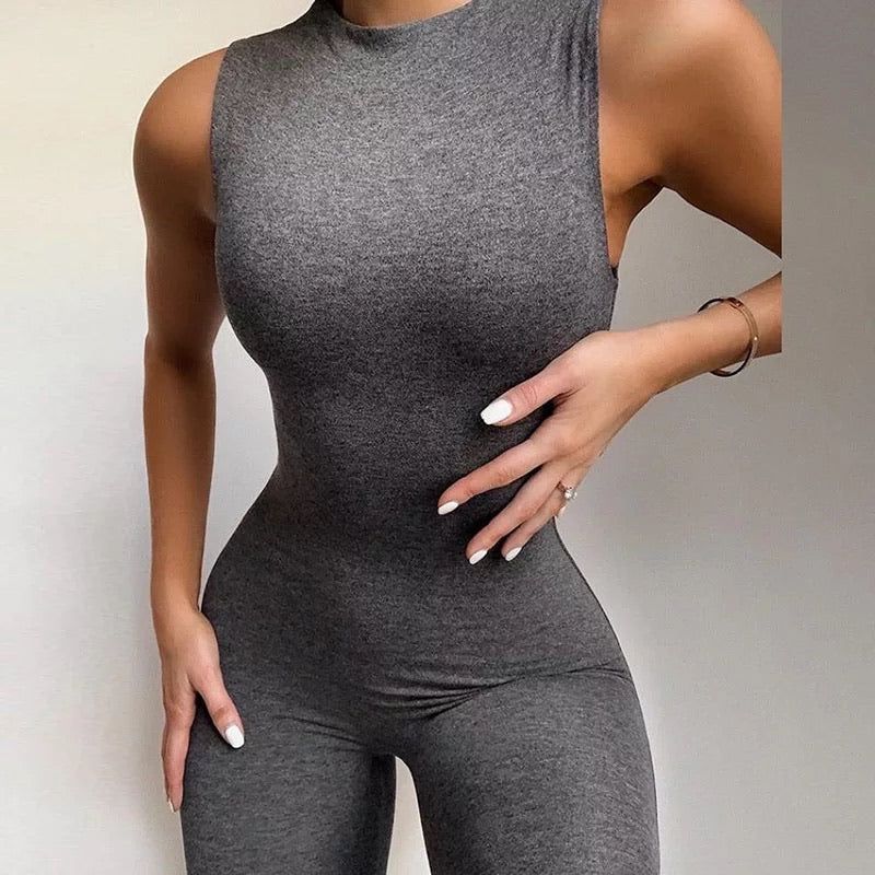 Zari Romper - Grey sold by Sassyluxe