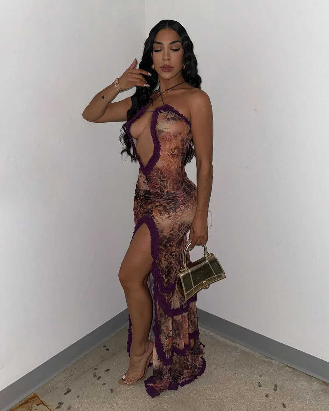 Yasss Hunny Maxi Dress sold by Sassyluxe product image thumbnail 2