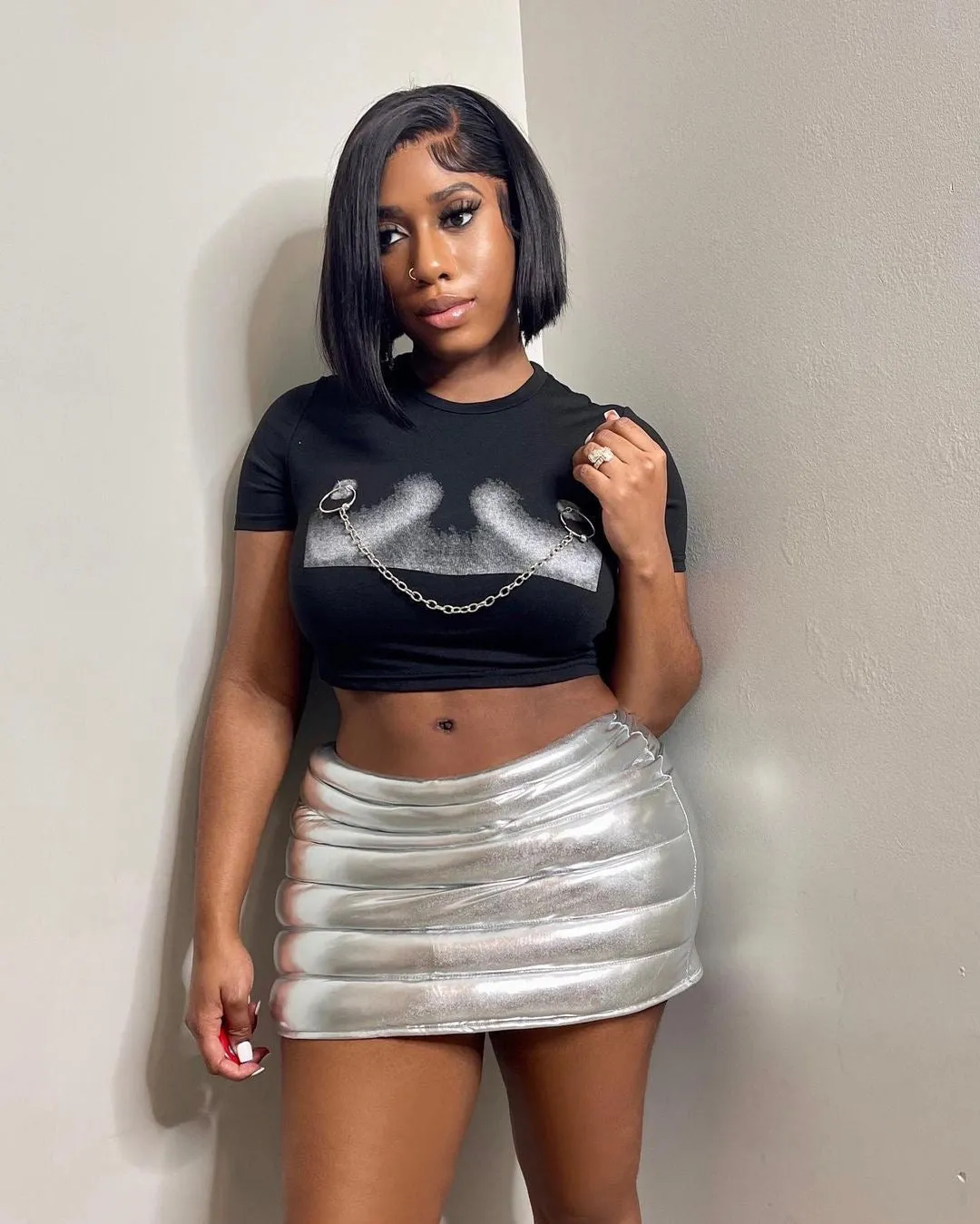 Clout Chaser Top - Black sold by Sassyluxe