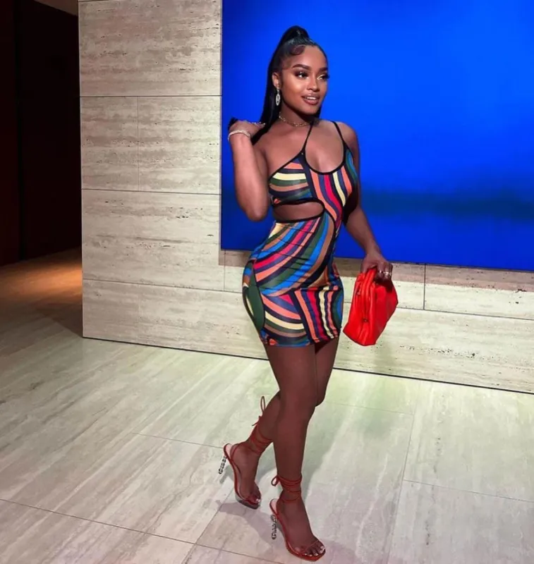 Picasso Cut Out Dress sold by Sassyluxe