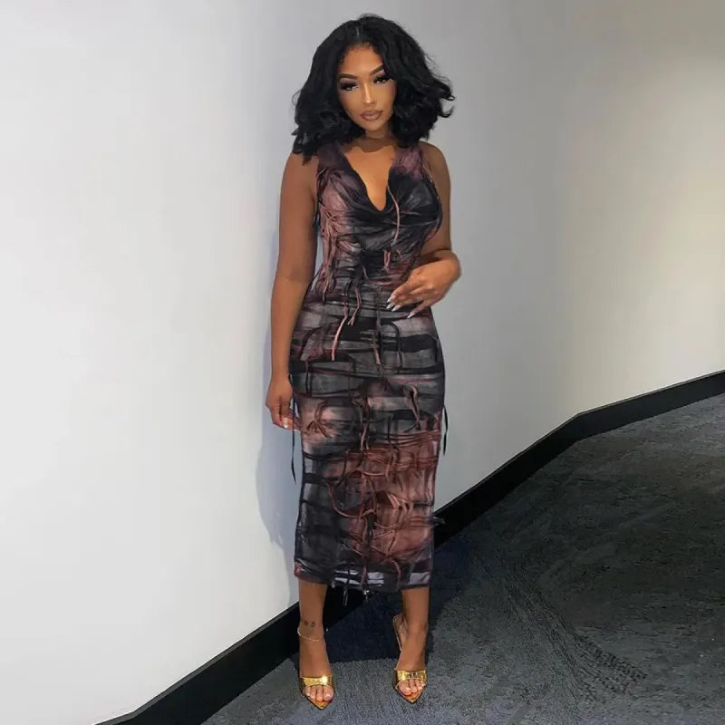 In Her Mood Hooded Maxi Dress made by Sassyluxe