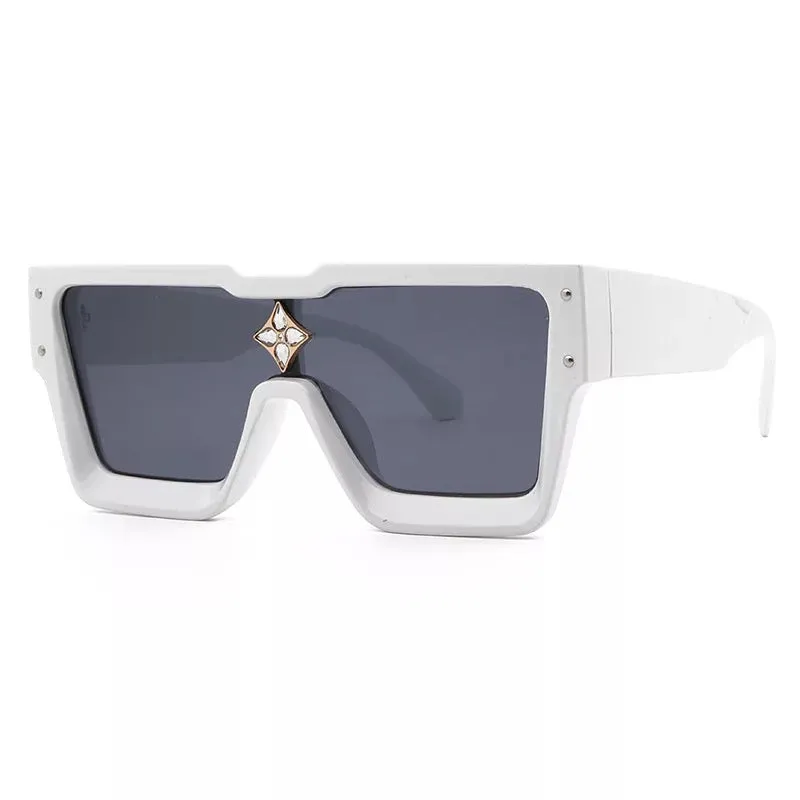 Dime Piece Sunglasses - White sold by Sassyluxe