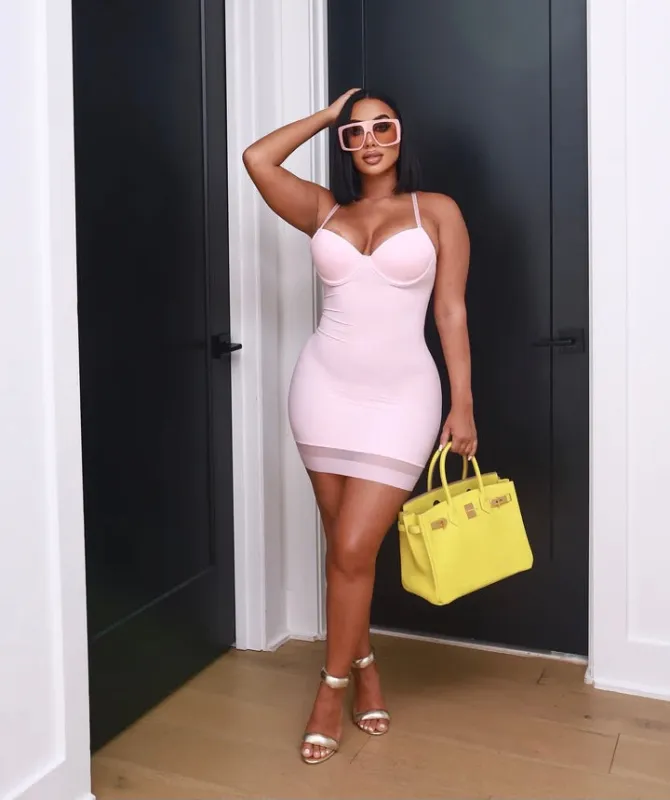 Body On Me Dress - Pink sold by Sassyluxe