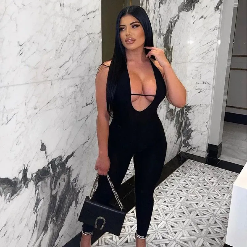 Galore Jumpsuit - Black sold by Sassyluxe