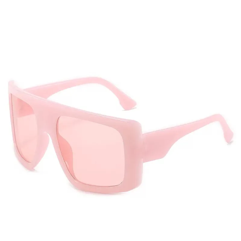 Boujee Oversized Sunglasses - Pink sold by Sassyluxe