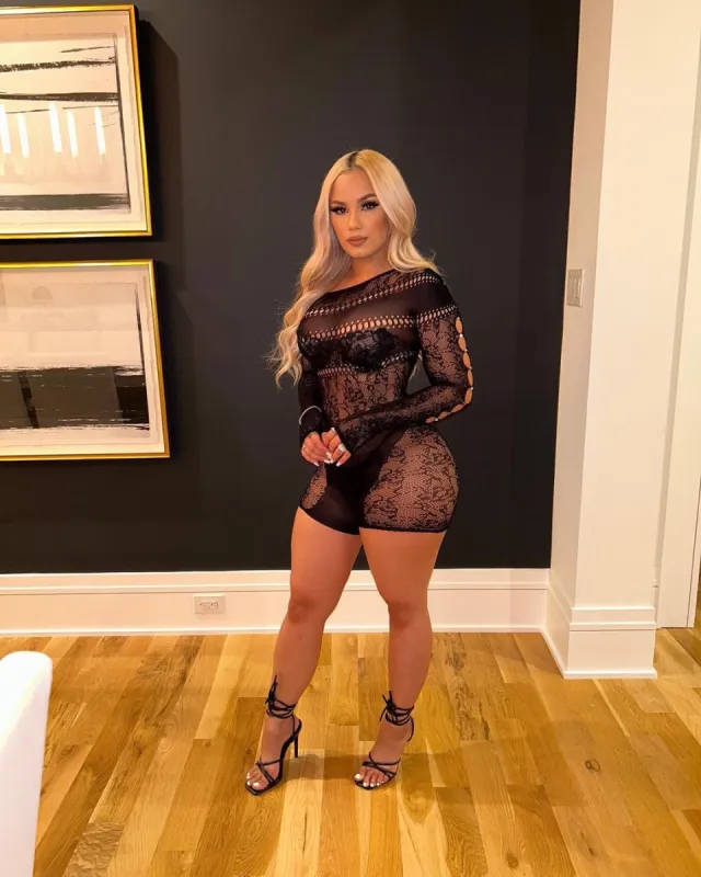 Pucci Lingerie Playsuit - Black sold by Sassyluxe