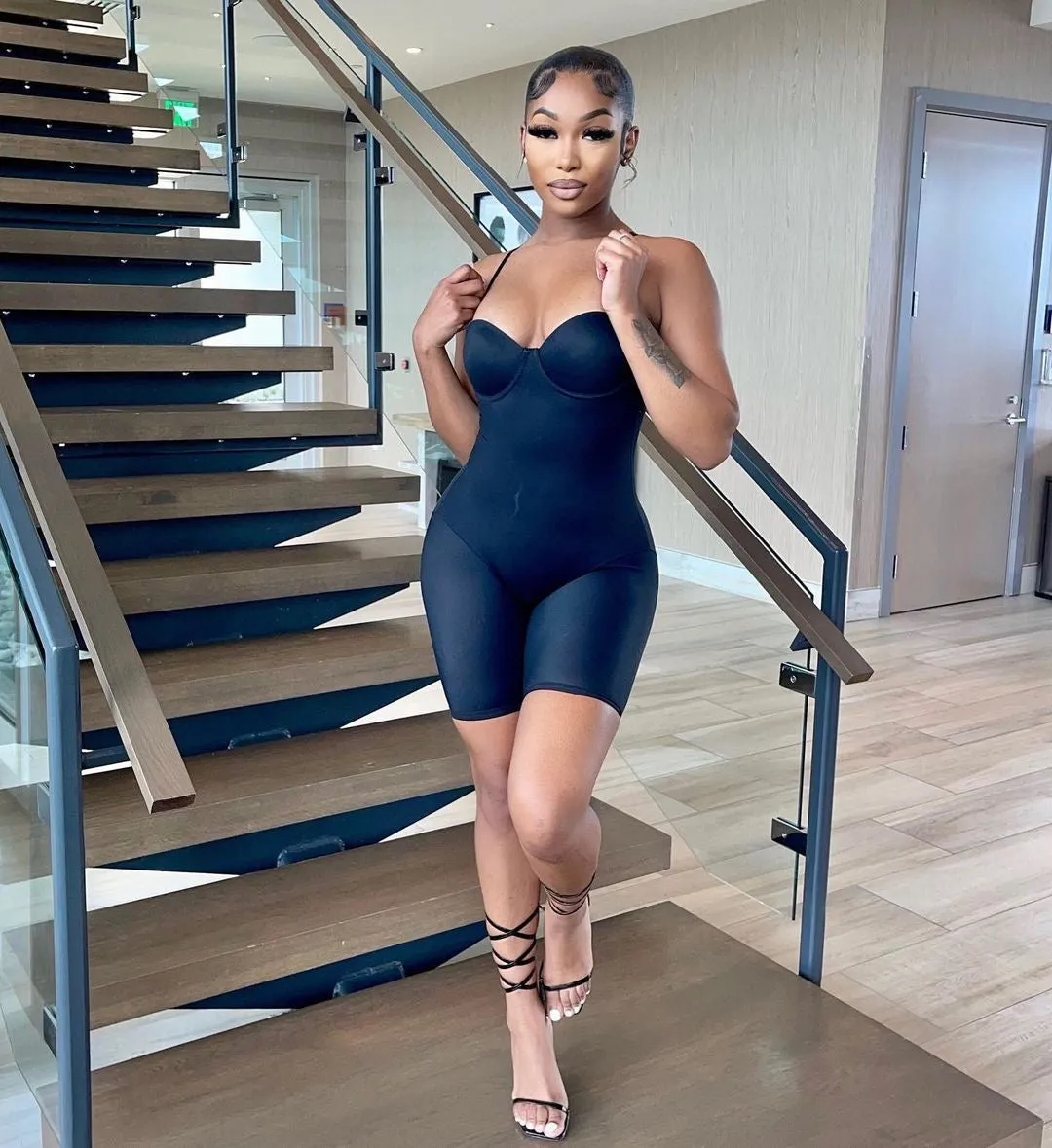 Body On Me Romper - Black sold by Sassyluxe product image thumbnail 3