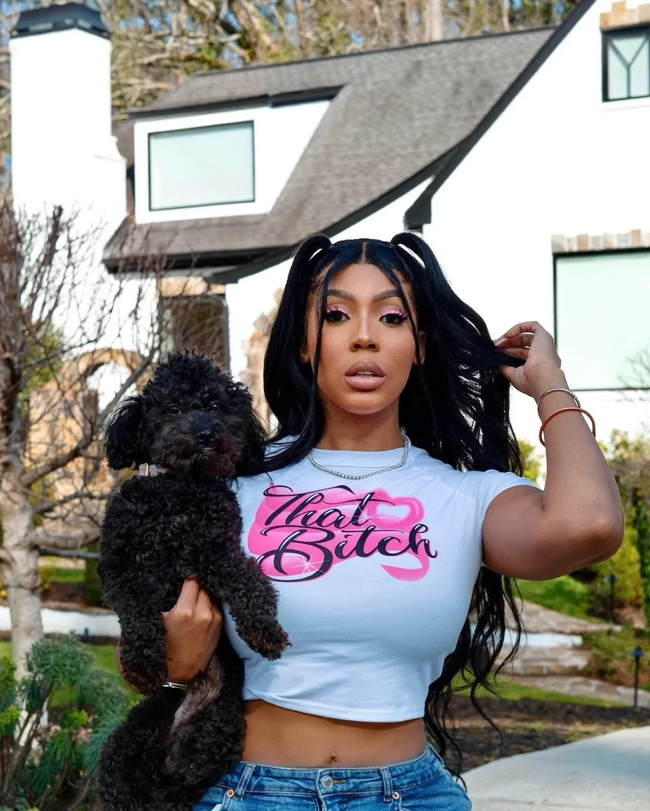 That B*tch Crop Top sold by Sassyluxe