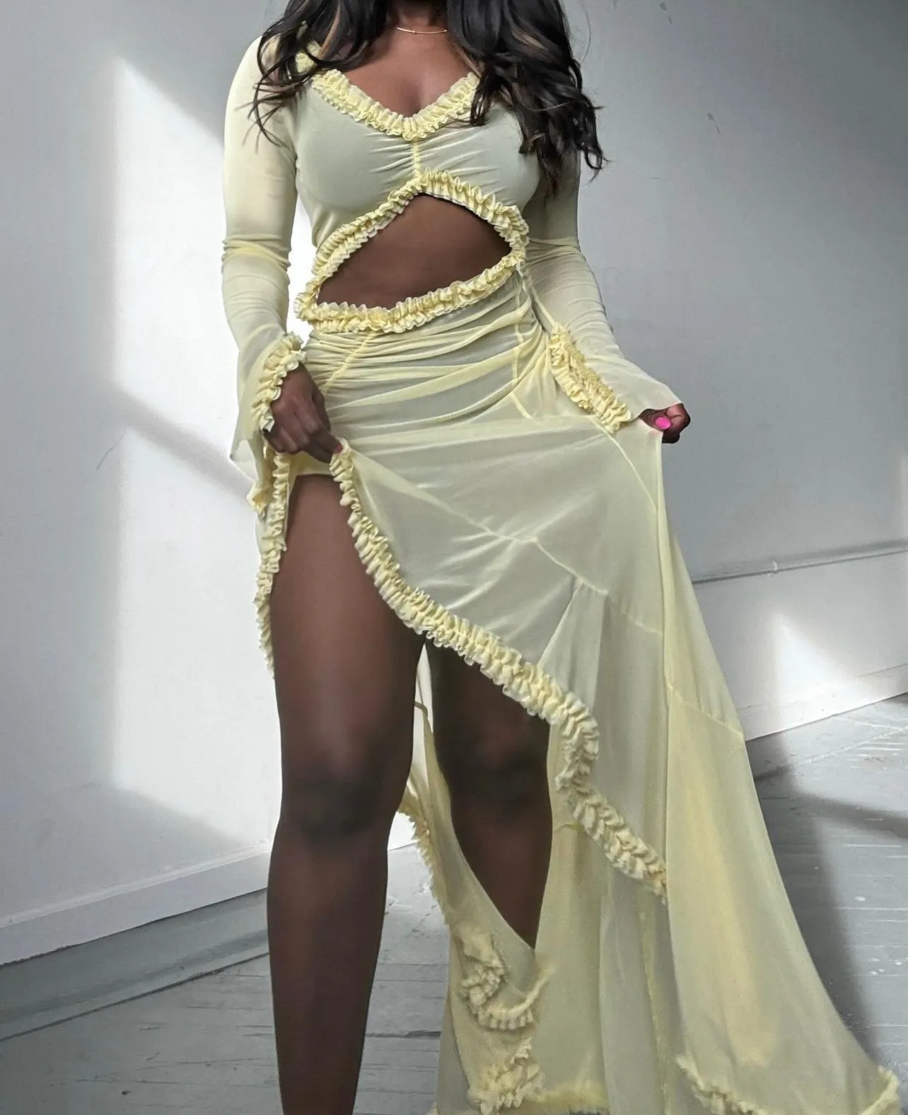 Tahiri Open Front Beach Dress sold by Sassyluxe product image thumbnail 4