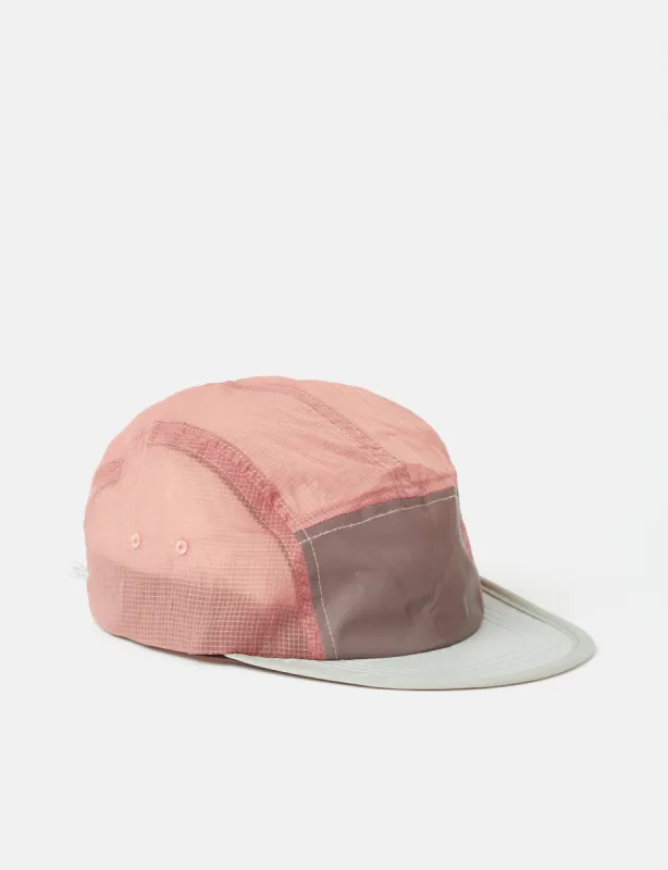 Satisfy Running Rippy Trail Cap - Coral Pink sold by Article London
