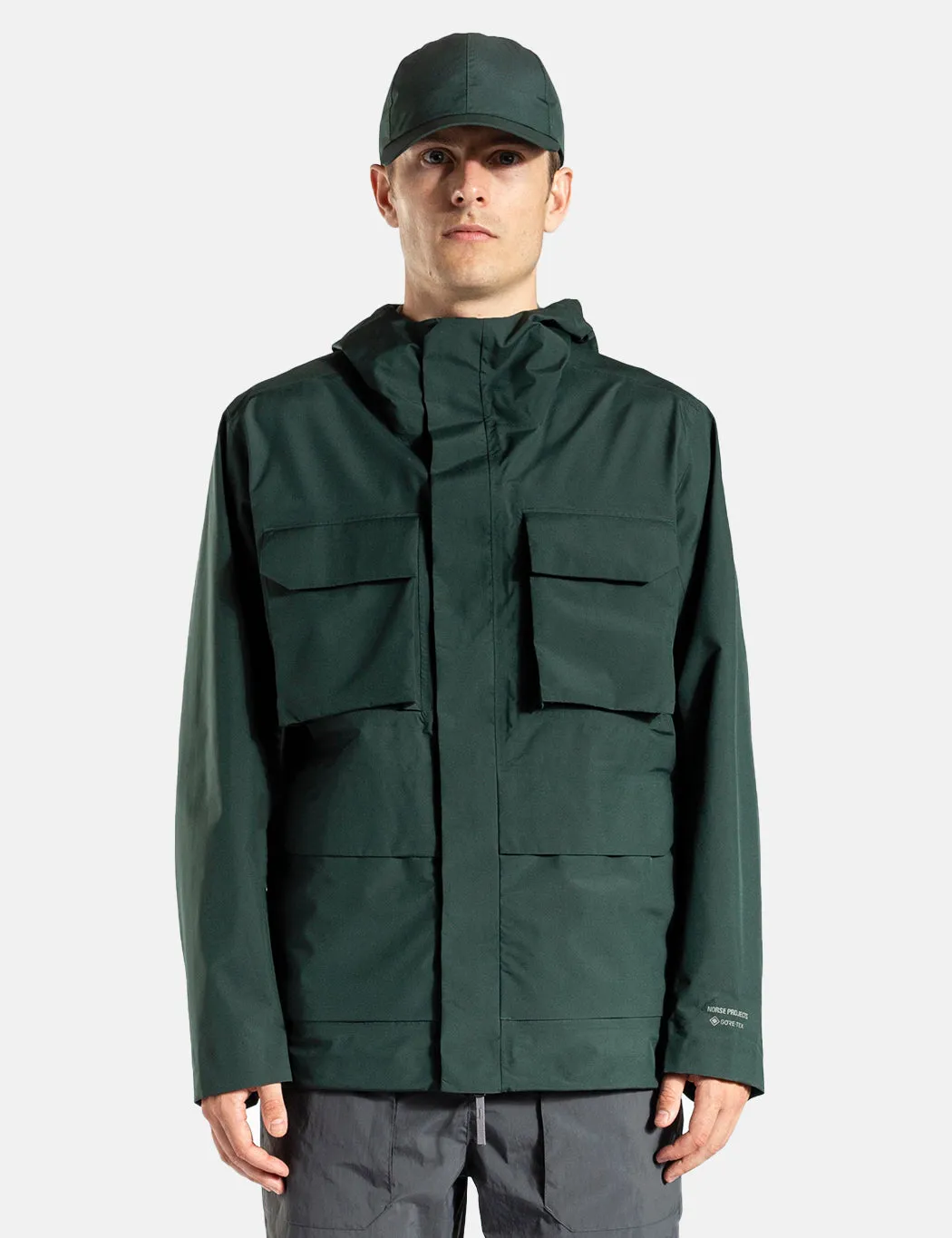 Norse Projects Technical Sports Cap - Deep Sea Green sold by Article London product image thumbnail 3