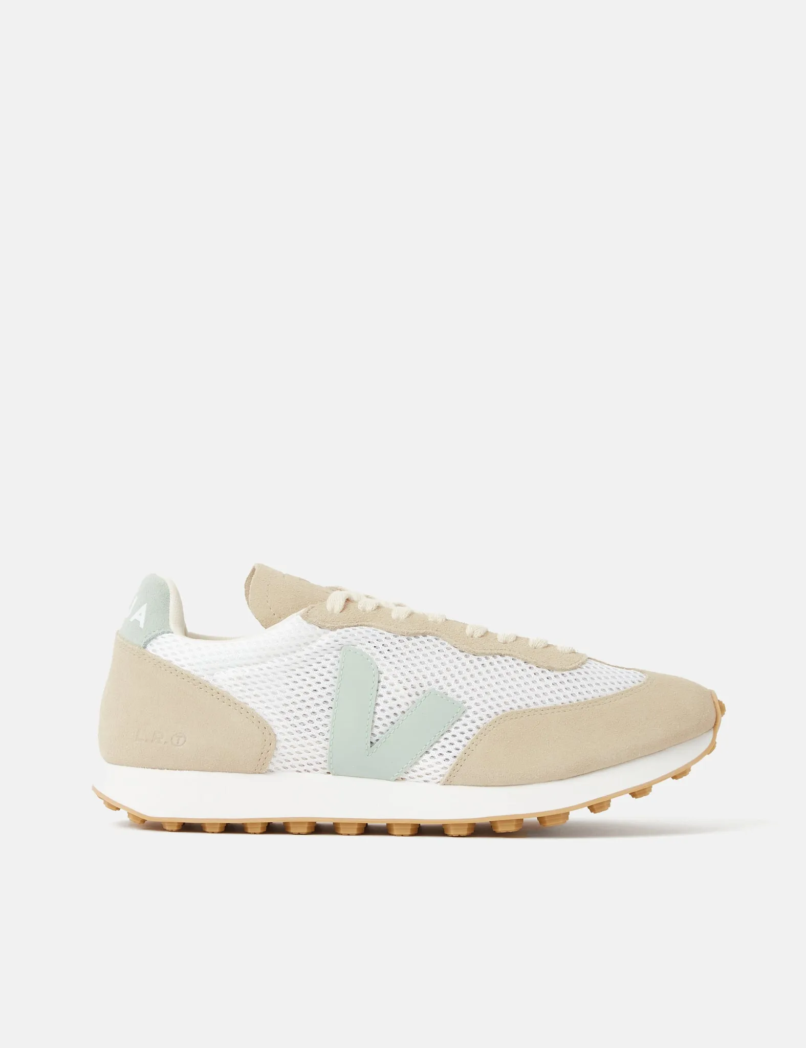 Women's Veja Rio Branco Light Aircell Trainers - Lunar/Matcha sold by Article London