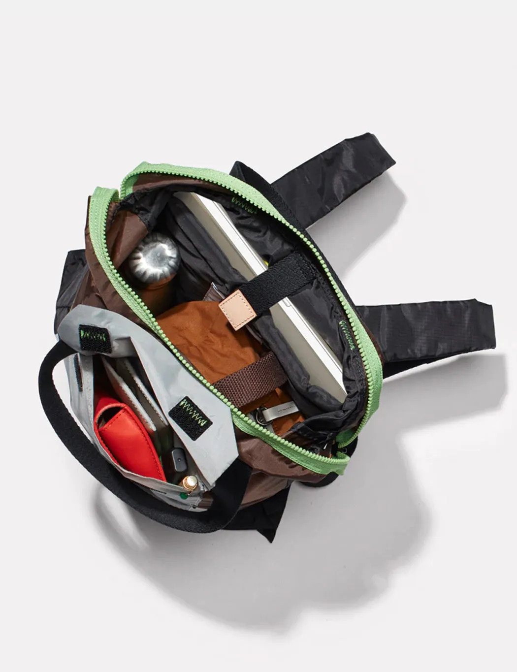 Ally Capellino Harry Padded Backpack - Brown sold by Article London product image thumbnail 2