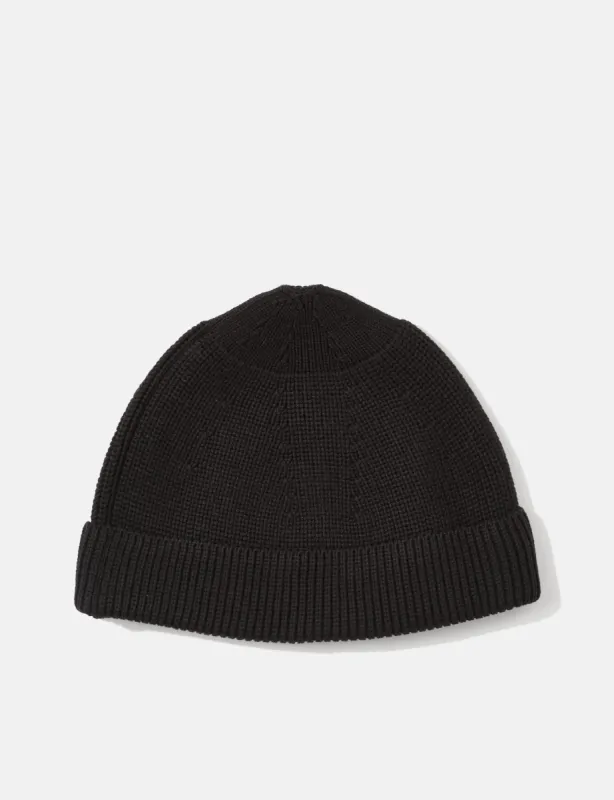 Snow Peak WG Stretch Knit Cap - Black made by Snow Peak