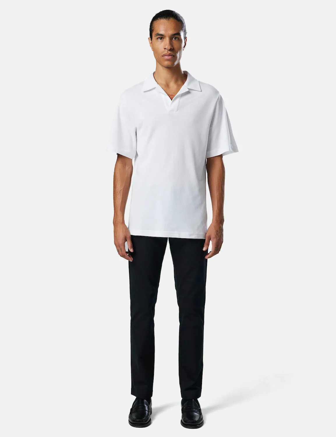 NN07 Ross Polo Shirt - White sold by Article London product image thumbnail 2