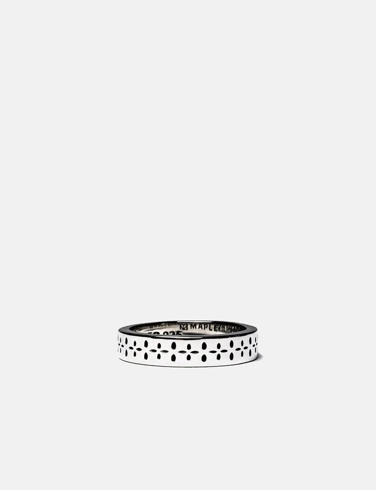 Maple Bandana Ring - Silver 925 sold by Article London