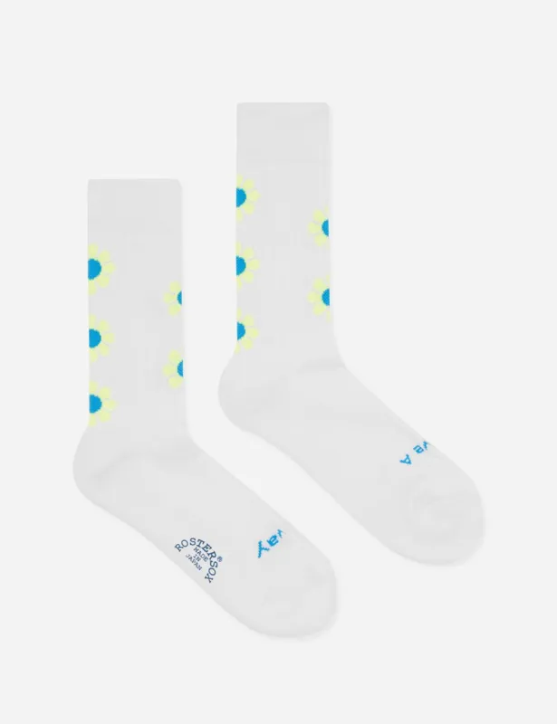 Rostersox Peace Socks - White made by Article London