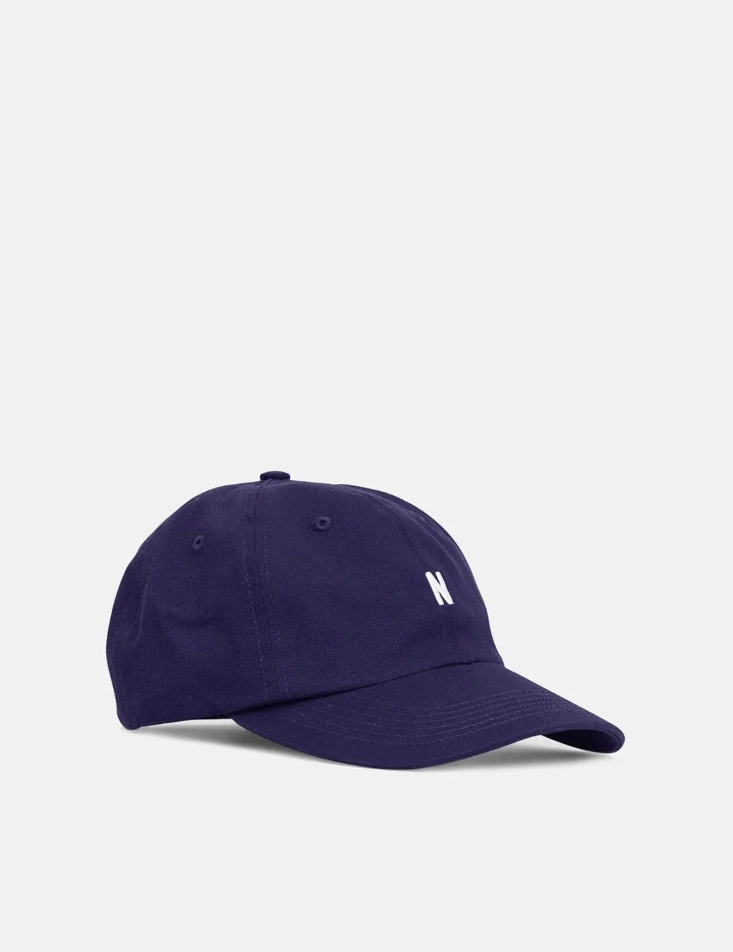 Norse Projects Twill Sports Cap - Nightshade Purple sold by Article London