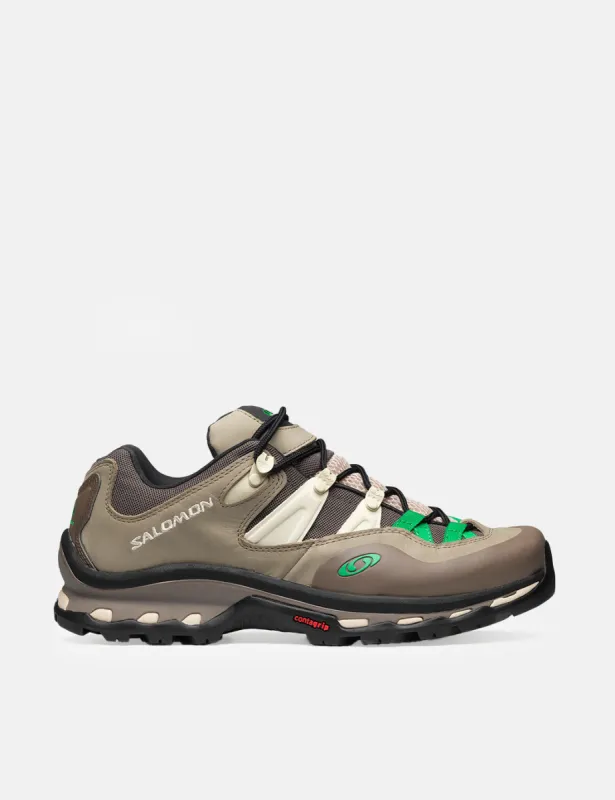 Salomon XT-Quest 2 Trainers - Falcon/Cement/Bright Green sold by Article London