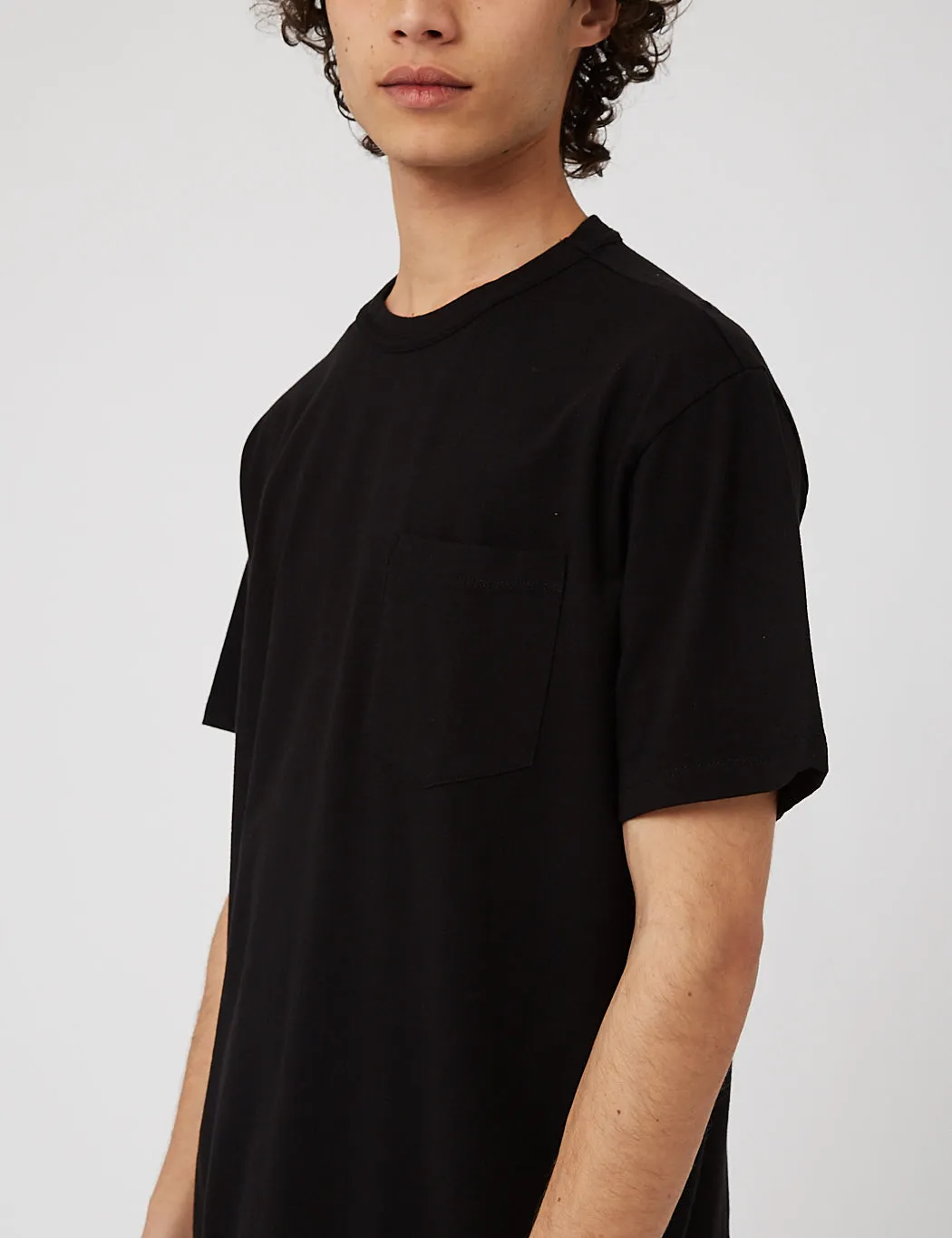 Eastlogue One Pocket T-Shirt - Black sold by Article London product image thumbnail 2