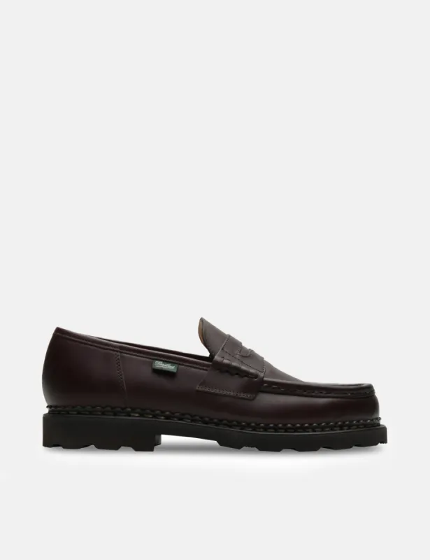 Paraboot Reims Shoe (Smooth Leather) - Cafe Brown sold by Article London